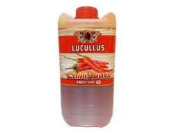 Lucullus Chilisauce süß heiß, kann 5 kg Cover
