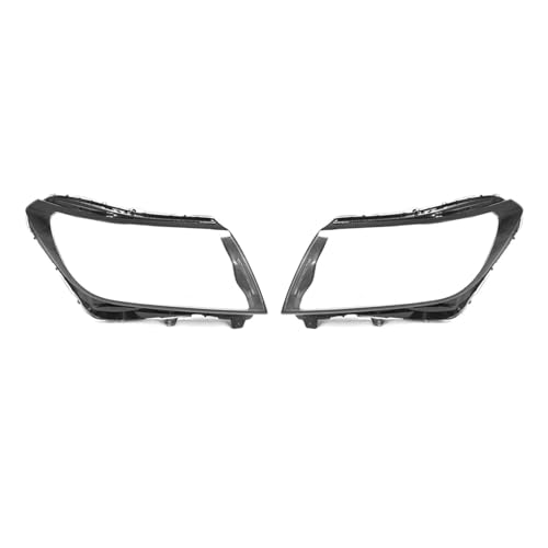 Coque de phare gauche fissuré Nissan Navara couvercle de lentille transparent