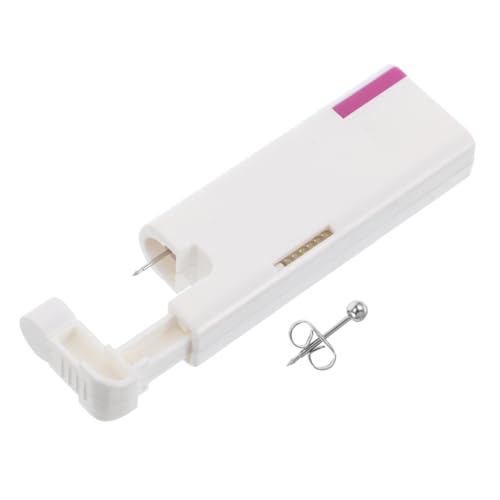 1 Set Automatic Painless Ear Piercing Tool Piercing Aid for Students Beginners Effortless Operation for Home Travel Use