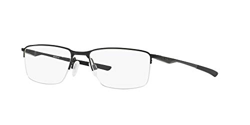 Image of Oakley Mens OX3218 Socket 5.5 Rectangular Eyeglasses