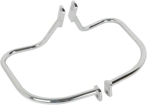 Pare-Chocs Moteur Harley Softail pour Protéger Carters et Fixer Top Case