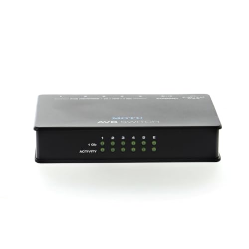 Image of MOTU AVB Switch - 5-Port Audio Video Bridging Switch