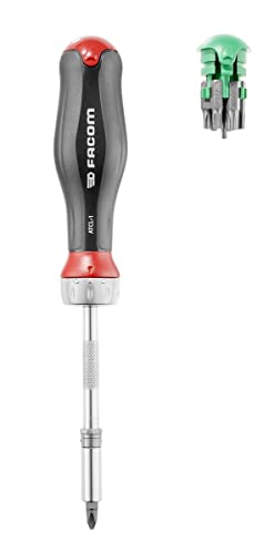 FACOM TOURNEVIS A CLIQUET PORTE EMBOUTS + 15 EMBOUTS - vue 5
