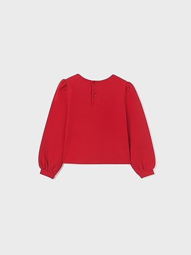 Abel & Lula Punto Milano Pullover for Girls Red2