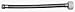 7233-12-38-2 0.38 in. Compression x 0.87 in. Ballcock x 12 in. Connector
