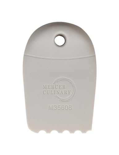Mercer Culinary Silicone Round Arch Plating Wedge, 5mm, Gray