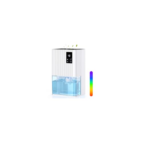 Déshumidificateur d'air Électrique 1800ml, Silencieux Anti Moisissure