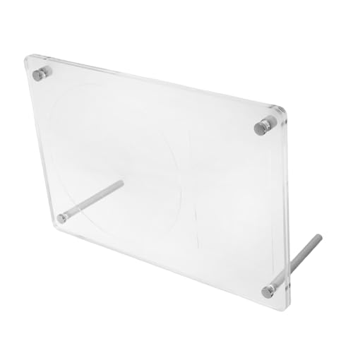 SHINEOFI Acrylic CD Display Stand Rack Versatile Desktop Holder for DIY Crafting Lightweight and Design for Organizing Dvds and Creative Decor Options