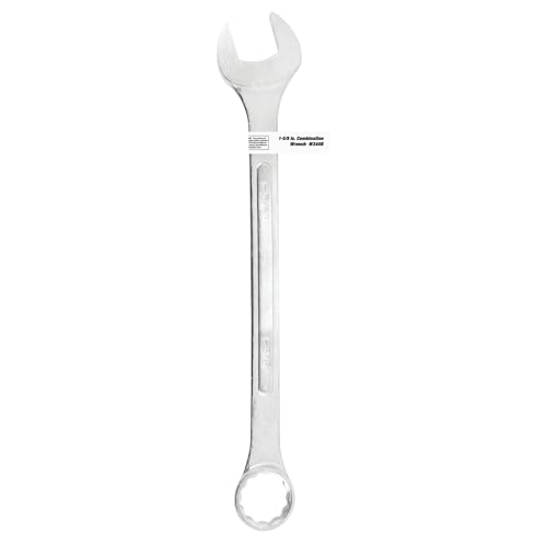 Image of Performance Tool W345B 12-Point Combo Wrench with Satin Chrome Finish 1-5 /8-Inch Combo Wrench