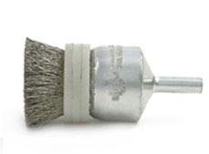 Brush Research Bns-6.006 Solid End Brush, Carbon Steel, Metal, Crimped Wire, 1 Piece
