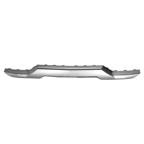 Image of Chrome Front Bumper Skid Plate Panel Lower Cover Face Bar Compatible with 2016-2018 Chevy Silverado 1500 /2019 Chevy Silverado1500 LD 23243083 GM1044128