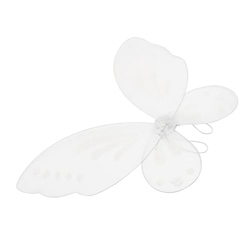 Kisangel Juguetes Para Para Niñas Niña Pequeña Brillantina Fiesta Hadas Fiesta De Hadas Pequeño Condujo Nylon Blanco