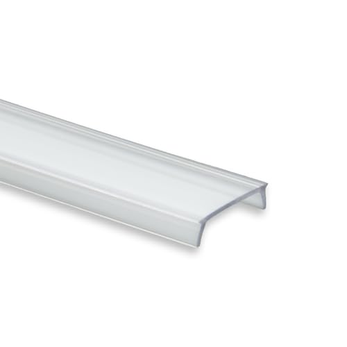 INNOVATE Difusor Perfil aluminio tira LED Montaje en superficie MINI 12 [2M - 2000mm x 17mm x 7mm Max 12mm ancho] Luces LED habitacion cocina salon
