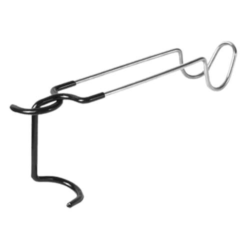 Kisangel Versatile Camping Lamp Hook Sturdy Iron Tent Light Hanger for Outdoor Use Lightweight Portable for Lanterns Bags and More Hook