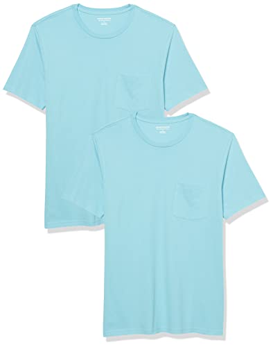 Image of Amazon Essentials Men's Short-Sleeve Crewneck Pocket T-Shirts