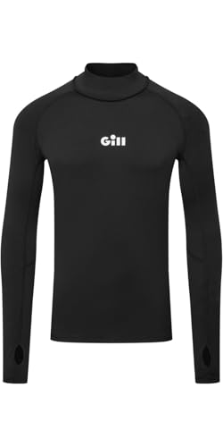 Gill 2026 Juniors Hydrophobe Top - Negro, Negro, L