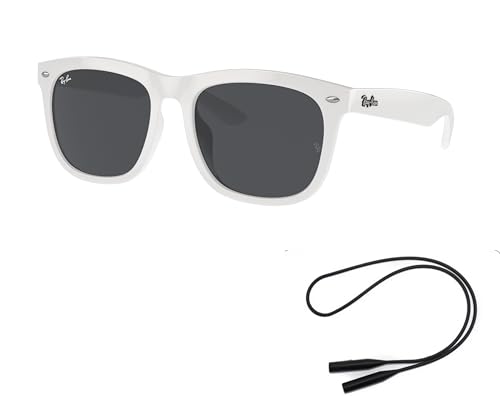 Ray-Ban RB4260D Sunglasses Bundle: RB 4260D 671/87 White Dark Grey and Universal Anti-slip Silicone Leash2