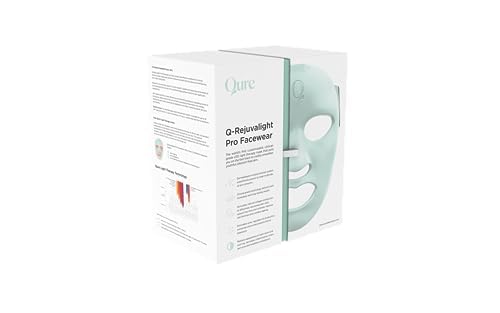 Q-Rejuvalight Pro Facewear - Qure LED Light Therapy Mask - World's