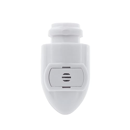 Creative Hobbies NLSEN+NLP-W+3228X4 White Auto On Sensor Plug In Night Light Module Includes 3 Bulbs And 3 Plastic Clips thumb #2