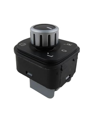 Interrupteur de rétroviseur premium pour Golf Mk5 Mk6 commande rotative fluide 5ND959565A
