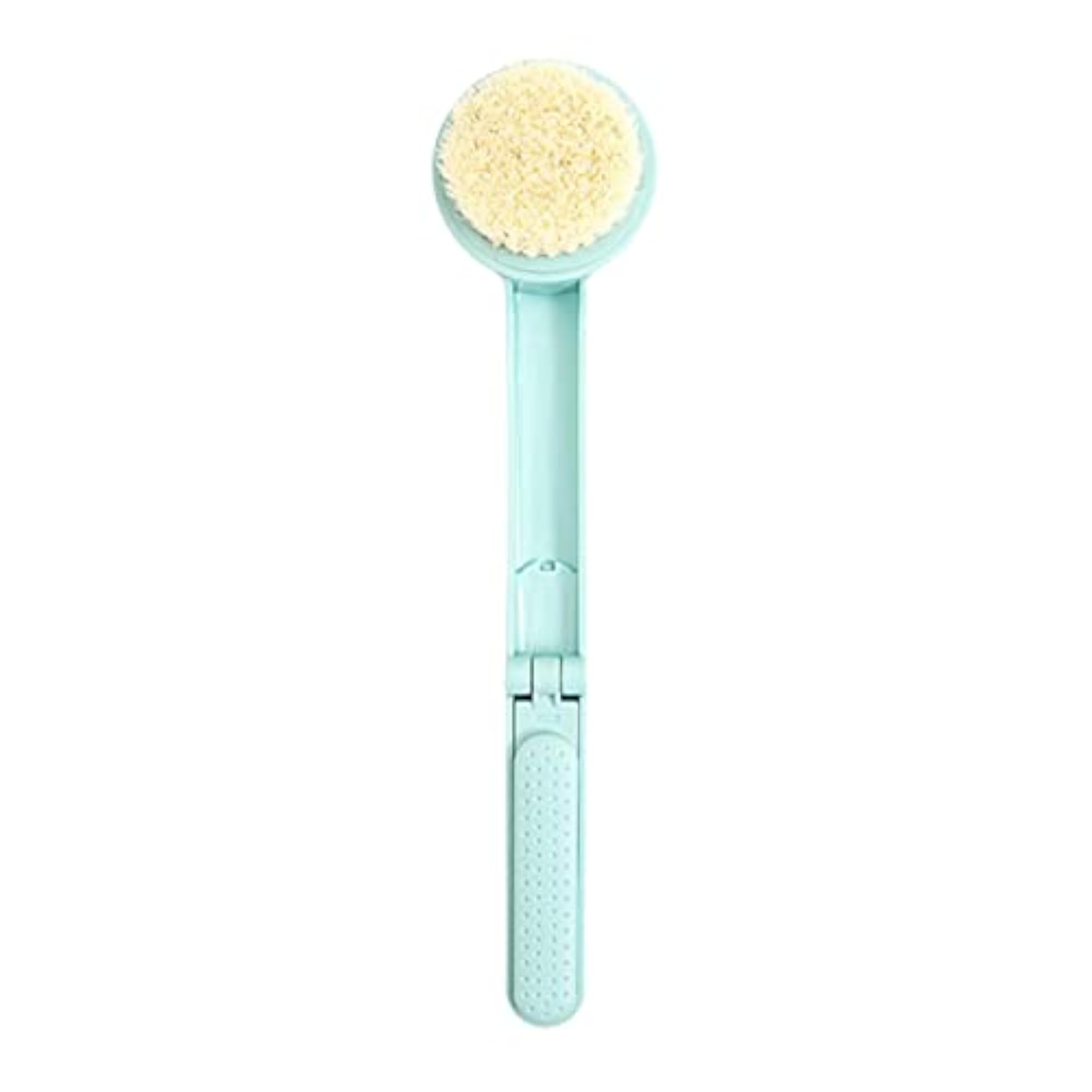 Losa Foldable Long Handle Shower Bath Brush, Green