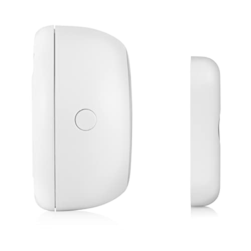 Byron DBY-23531 Funk-Türklingelset, einspielen eigener Klingelmelodien möglich, maximale Reichweite von 200 Metern, Stummschaltung, Weiß