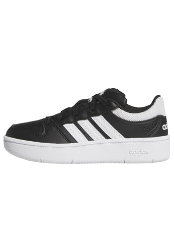 adidas Mixte Enfant Hoops Classic Shoes, Core Black/FTWR White/FTWR White, 35 EU