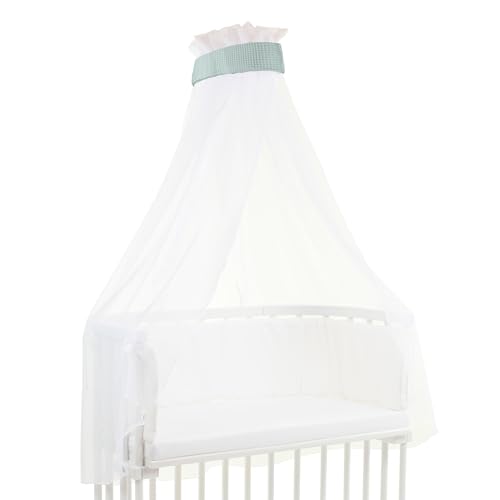 babybay Piqué con Cinta para Hacer gofres de hasta 96 cm de Longitud, Color Azul