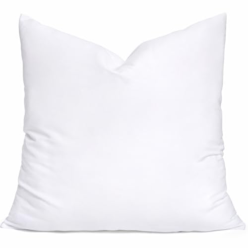 MIULEE 15x15 Inch Throw Pillow Insert for Couch Sofa Bed