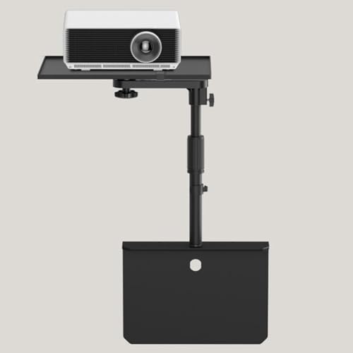Soporte de proyector para evitar caídas con altura ajustable para mesilla 8