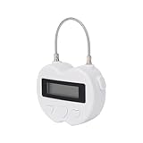 Lurrose Multifunktionaler Elektronischer Zeitmanager Timer mit USB Ladefunktion Abs Material Zeitschaltuhr und Schloss für Schüler und Alltag