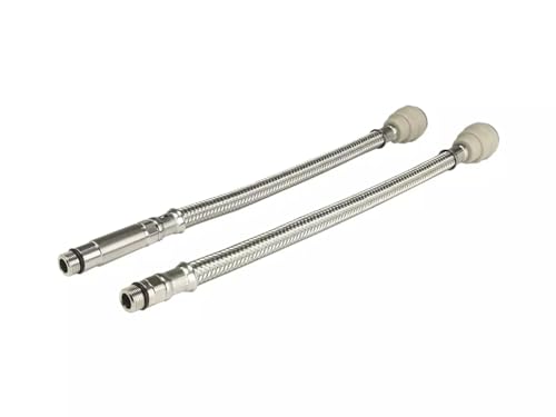 John Guest - Kit tubo flessibile per rubinetto monoblocco M10, 12 mm, per camper, roulotte, barche