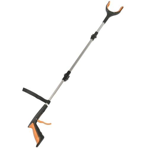 Healeved Elderly-Friendly Trash Pickup Grabber Litter Picker for Home Public Spaces Folding Reacher Tool Easy to Use