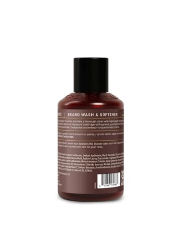 Image of Cremo Casked Vanilla 2n1 Beard Wash & Softener, Specifically Designed to Clean, Moisturize and Soften All Lengths of Facial Hair, 6 Fl Oz