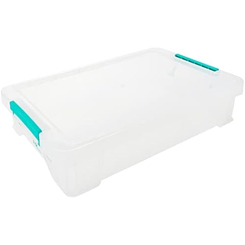 STORESTACK RB90121 Box, 5.5 L, 39.5 x 25.2 x 8.5 cm Cover