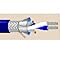 9463DB 20 AWG 1P Twinax Stranded Overall Shielded Industrial Twinax Cable Blue Hose Flooded Direct Burial - Blue Belden (3000FT)