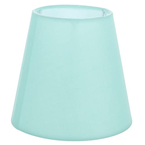 Image of Fabric Lampshade Pendant Lamp Shade Barrel Lamp Cover Table Lamp Light Cover for Table Chandelier Wall Lamp, Green