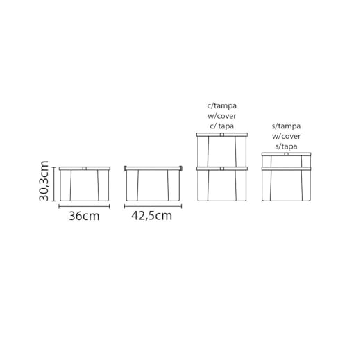 CAIXA ORGANIZADORA KIDS 30L AZ