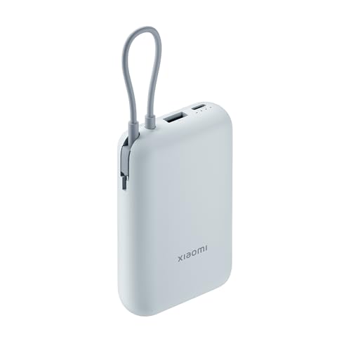 Xiaomi Power Bank 10000mAh, batteria esterna tascabile rapida da 22,5 W max, compatibile con più dispositivi, ricarica rapida bidirezionale di tipo C
