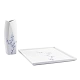 Photo Gallery meissen porcellana home deco set di 2 vasi e piatti, decorazione blue orchid Photo Gallery meissen porcellana home deco set di 2 vasi e piatti, decorazione blue orchid