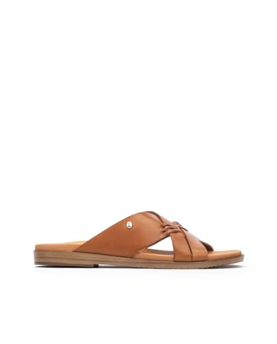 PIKOLINOS Flat Sandals Leather Formentera for Woman