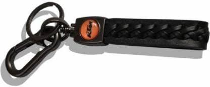 Image of LEATHER KEY CHAIN COMPATIBLE WITH KTM Key Chain