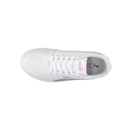 PUMA Kids Girls Carina 2.0 Groovin Lace Up Sneakers Shoes Casual - White4