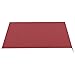 Imagen de vidaXL Tela de Repuesto para Toldo Parte Superior Dosel Lona Recambio Jardín Patio Terraza Balcón Parasol Refugio Impermeable Rojo Burdeos 3x2