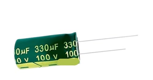 Condensateur 330μF 100V 13x25mm pour remplacer un composant gonflé et réparer votre carte