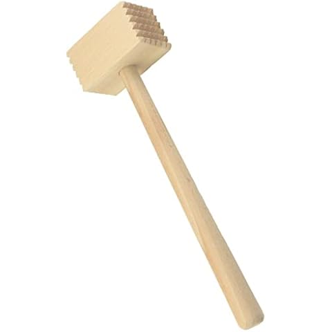 Fleischklopfer Holz 30 x 8,5 cm Buche Natur Cover