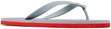 Columbia Men's Sun Trek Flip, Steam/Fiery Red, 11 | Image 1