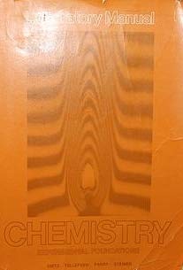 Paperback Chemistry: Experimental Foundations Laboratory Manual Book