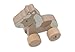 Jollein 112-001-67103 Wooden Toy with Wheels, Horse