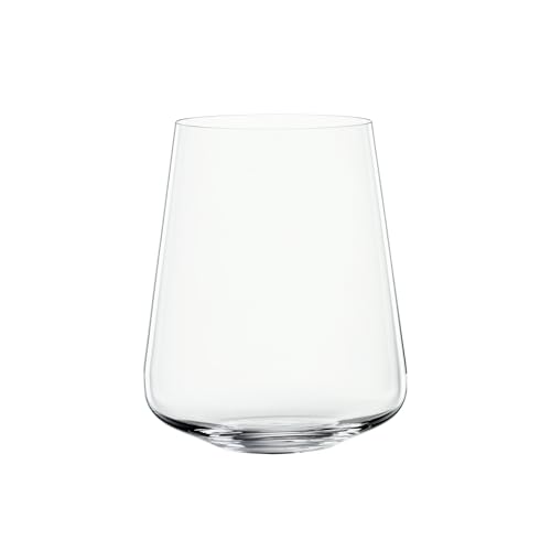 Spiegelau 4-teiliges Softdrinkgläser-Set, Trinkgläser, Kristallglas, 490 ml, Definition, 1350179